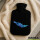 Wärmflasche Schwimmen bunte Silhouette