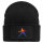 Beanie mit Patch Tischtennis bunte Silhouette Black