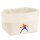 Organizer Tischtennis bunte Silhouette