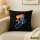 Kissen Radsport bunte Silhouette 40x40cm
