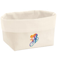Organizer Radsport bunte Silhouette