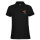 Damen Polo Shirt Hobby Horsing bunte Silhouette