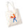 Jutebeutel Hobby Horsing bunte Silhouette 10 Liter