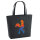 Filz Shopper Hobby Horsing bunte Silhouette 22 Liter