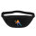 Bauchtasche Volleyballerin bunte Silhouette 2,5 Liter Black
