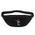 Bauchtasche Volleyballer bunte Silhouette 2,5 Liter Black