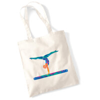 Jutebeutel Gymnastik Schwebebalken 10 Liter