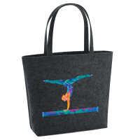Filz Shopper Gymnastik Schwebebalken 22 Liter