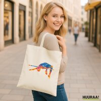 Jutebeutel Leichtathletik Hochsprung 10 Liter