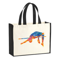 Jutetasche Leichtathletik Hochsprung 21 Liter Black