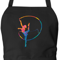 Schürze Rhythmische Sportgymnastik Turnen mit Taschen