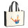 Jutetasche Gymnastik Ringe 21 Liter Black