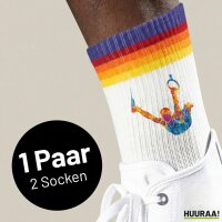 Unisex Socken Gymnastik Ringe Baumwolle