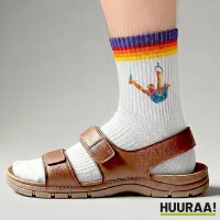 Unisex Socken Gymnastik Ringe Baumwolle