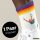Unisex Socken Gymnastik Ringe Baumwolle