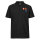 Herren Polo Shirt Darts bunte Silhouette