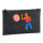 Kulturbeutel Darts bunte Silhouette 1 Liter Charcoal