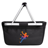 Einkaufskorb faltbar Bouldern Klettern 20 Liter Black