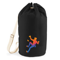 Seesack Bouldern Klettern 20 Liter Black