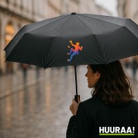 Regenschirm Bouldern Klettern 98cm Schwarz