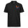 Herren Polo Shirt Segeln bunte Silhouette
