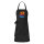 Schürze Triathlon bunte Silhouette mit Taschen