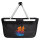 Einkaufskorb faltbar Triathlon bunte Silhouette 20 Liter Black