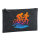 Kulturbeutel Triathlon bunte Silhouette 1 Liter Charcoal