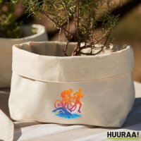 Organizer Triathlon bunte Silhouette
