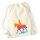 Turnbeutel Reiten bunte Silhouette 12 Liter