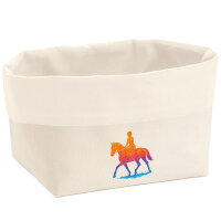 Organizer Reiten bunte Silhouette