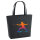 Filz Shopper Fechten bunte Silhouette 22 Liter