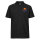 Herren Polo Shirt Bowling bunte Silhouette