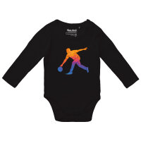 Baby Body Bowling bunte Silhouette