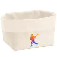 Organizer Lacrosse bunte Silhouette