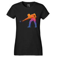 Damen T-Shirt Billard Snooker