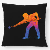 Kissen Billard Snooker 40x40cm