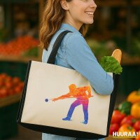 Jutetasche Billard Snooker 21 Liter Black