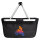 Einkaufskorb faltbar Motocross bunte Silhouette 20 Liter Black