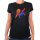 Damen T-Shirt Judo bunte Silhouette