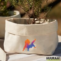 Organizer Judo bunte Silhouette