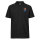 Herren Polo Shirt Karate bunte Silhouette