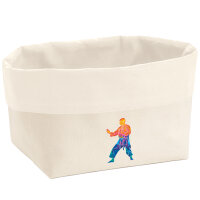 Organizer Karate bunte Silhouette
