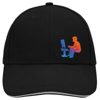 Kappe Gaming bunte Silhouette