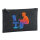 Kulturbeutel Gaming bunte Silhouette 1 Liter Charcoal