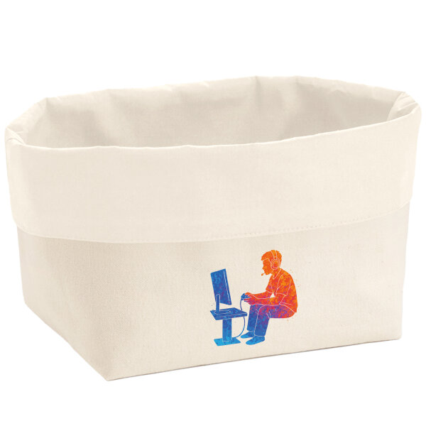 Organizer Gaming bunte Silhouette