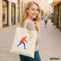 Jutebeutel Squash bunte Silhouette 10 Liter