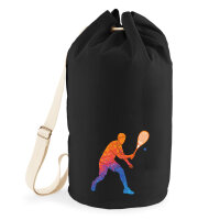 Seesack Squash bunte Silhouette 20 Liter Black