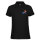 Damen Polo Shirt Fitness Training Bench Press bunte Silhouette