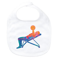Baby Lätzchen Fitness Training Bench Press bunte...